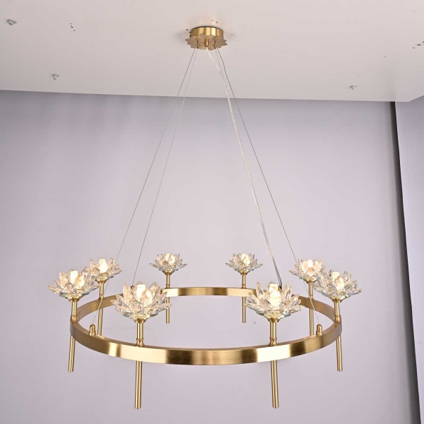 Подвесная люстра Imperium Loft Lotos 140837-26