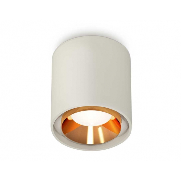 Комплект накладного светильника Ambrella light Techno Spot XS7724004 SGR/PYG серый песок/золото желтое полированное (C7724, N7034)