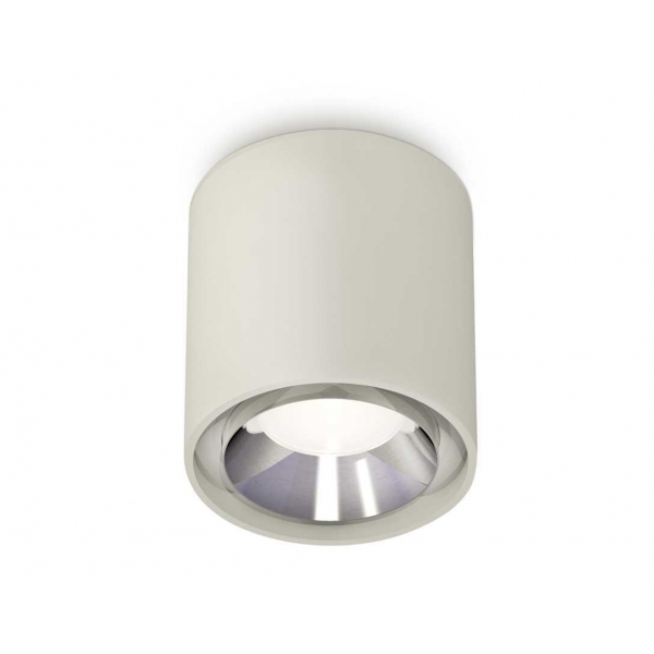 Комплект накладного светильника Ambrella light Techno Spot XS7724003 SGR/PSL серый песок/серебро полированное (C7724, N7032)