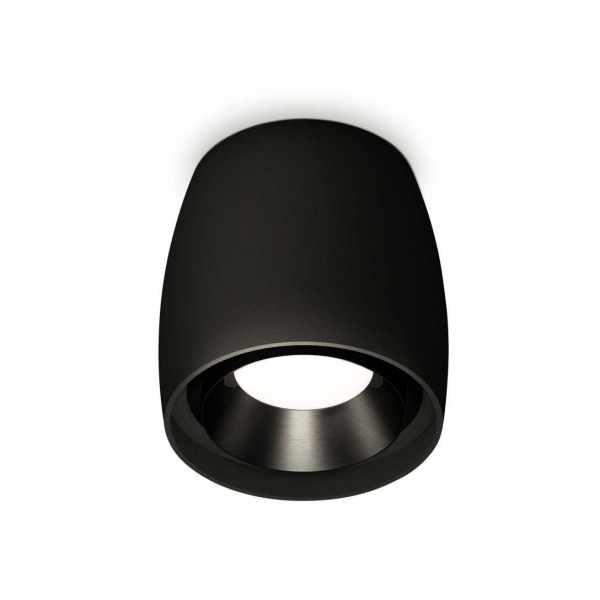Комплект накладного светильника Ambrella light Techno Spot XS1142002 SBK/PBK черный песок/черный полированный (C1142, N7031)