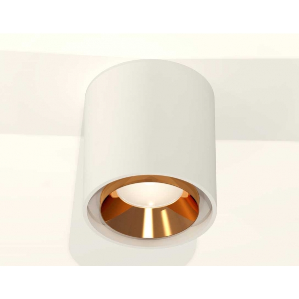Комплект накладного светильника Ambrella light Techno Spot XS7722004 SWH/PYG белый песок/золото желтое полированное (C7722, N7034)