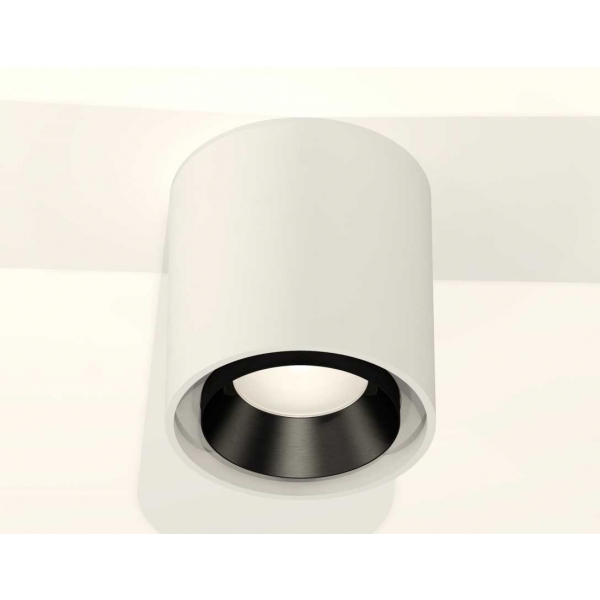 Комплект накладного светильника Ambrella light Techno Spot XS7722002 SWH/PBK белый песок/черный полированный (C7722, N7031)