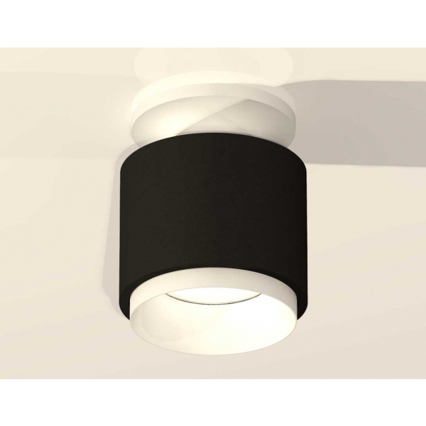 Комплект накладного светильника Ambrella light Techno Spot XS7511040 SBK/SWH черный песок/белый песок (N7925, C7511, N7030)