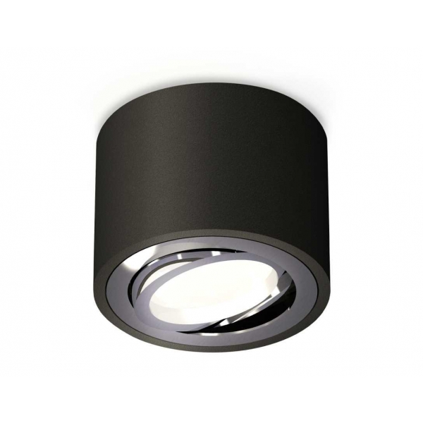 Комплект накладного светильника Ambrella light Techno Spot XS7511003 SBK/PSL черный песок/серебро полированное (C7511, N7003)