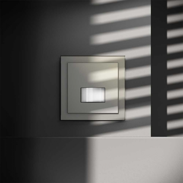 Датчик движения встраиваемый Voltum S70, (шелк) VLS070504