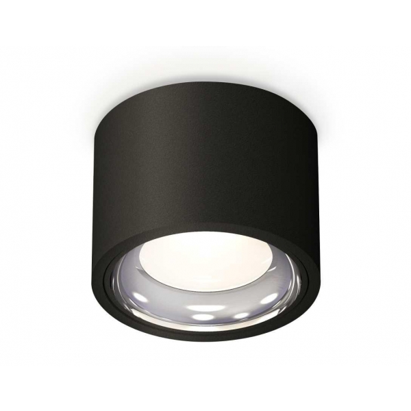 Комплект накладного светильника Ambrella light Techno Spot XS7511011 SBK/PSL черный песок/серебро полированное (C7511, N7023)