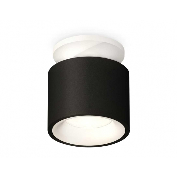 Комплект накладного светильника Ambrella light Techno Spot XS7511041 SBK/SWH черный песок/белый песок (N7925, C7511, N7010)