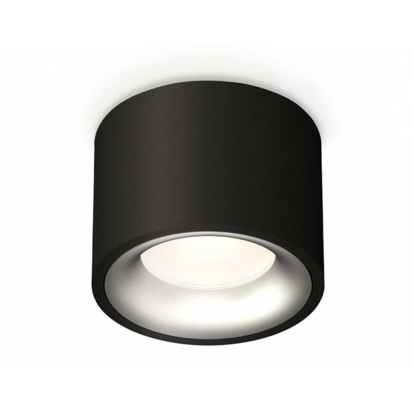 Комплект накладного светильника Ambrella light Techno Spot XS7511023 SBK/MCH черный песок/хром матовый (C7511, N7013)