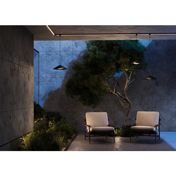 Уличный трековый светильник Maytoni Outdoor O-TR01-1-P-12WB3K