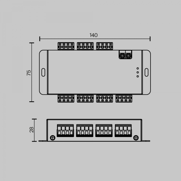 Усилитель сигнала  Maytoni Lighting control 711007
