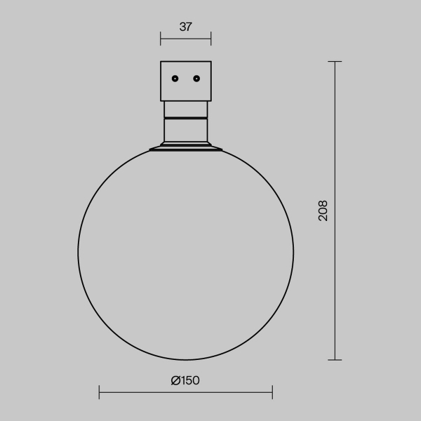 Уличный трековый светильник Maytoni Outdoor O-TR01-2-S-9WB3K