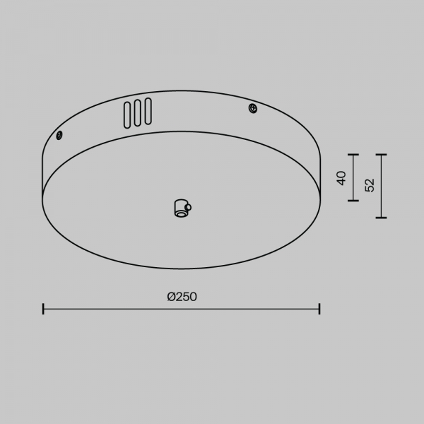 Аксессуар Maytoni Technical CA031B-B