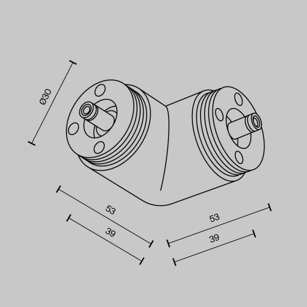 Аксессуар Maytoni Technical CA014CL-B