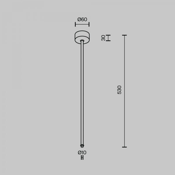Аксессуар Maytoni Technical CA030C-SL-L500-B