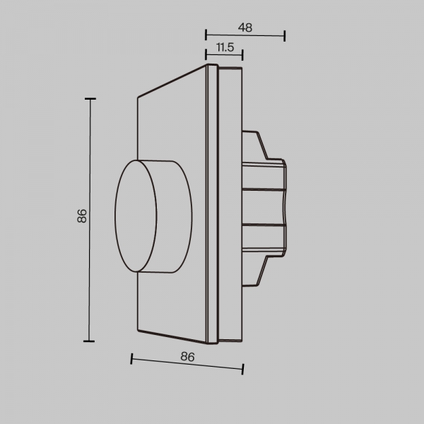Панель управления Maytoni Lighting control 711026