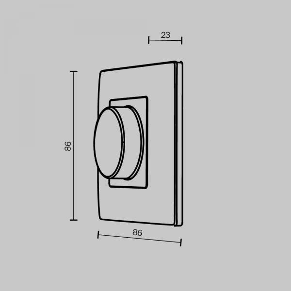 Панель управления Maytoni Lighting control 711012