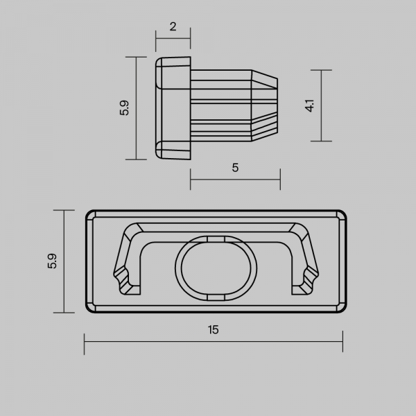 Комплектующие для профиля Maytoni Led Strip 642012