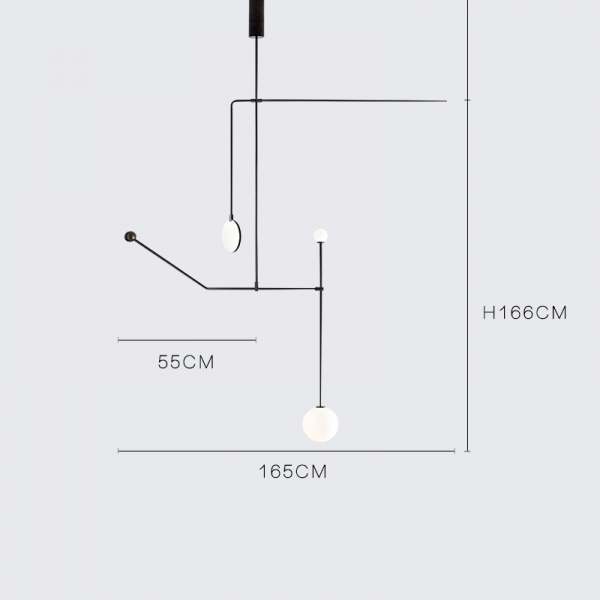 Подвесная люстра Imperium Loft Lines 140823-26