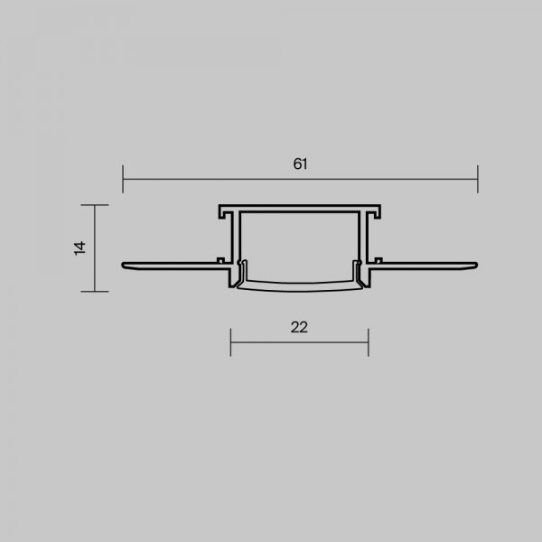 Комплектующие для профиля Maytoni Led Strip 642014