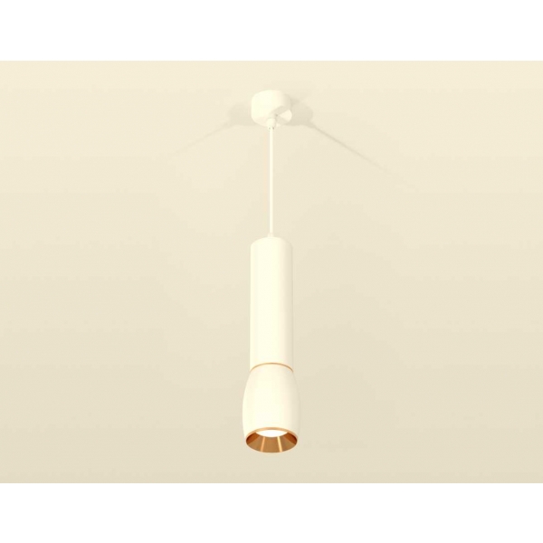 Комплект подвесного светильника Ambrella light Techno Spot XP1122030 SWH/PYG белый песок/золото желтое полированное (A2301,C6355,A2062,C1122,N7034)