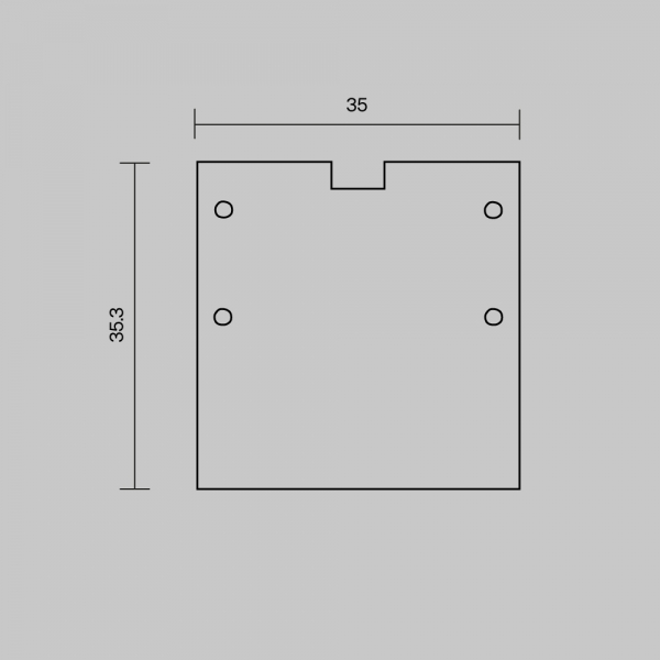 Комплектующие для профиля Maytoni Led Strip 642058