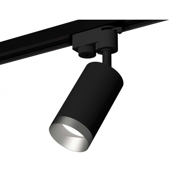Комплект трекового светильника Ambrella light Track System XT6323063 SBK/MCH черный песок/хром матовый (A2521, C6323, N6133)
