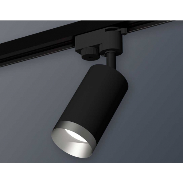 Комплект трекового светильника Ambrella light Track System XT6323063 SBK/MCH черный песок/хром матовый (A2521, C6323, N6133)