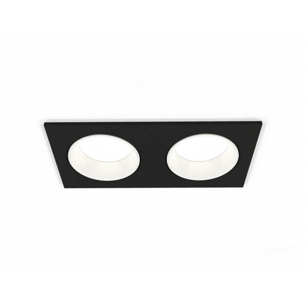 Комплект встраиваемого светильника Ambrella light Techno Spot XC6526001 SBK/SWH черный песок/белый песок (C6526, N6110)