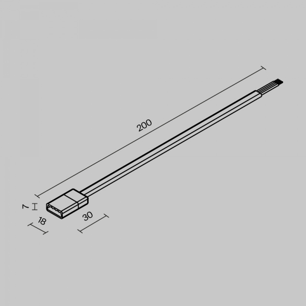Комплектующие для уличной трековой системы Maytoni Outdoor O-TR002-HSP
