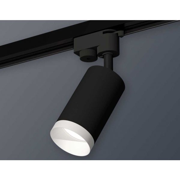 Комплект трекового светильника Ambrella light Track System XT6323060 SBK/SWH черный песок/белый песок (A2521, C6323, N6130)