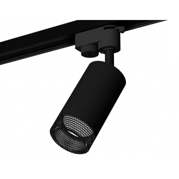 Комплект трекового светильника Ambrella light Track System XT6323081 SBK/BK черный песок/тонированный (A2521, C6323, N6151)