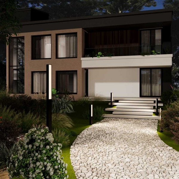 Садово-парковый светильник Maytoni Outdoor O470FL-L40GF3K