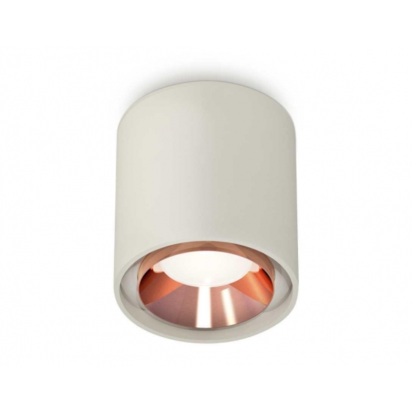 Комплект накладного светильника Ambrella light Techno Spot XS7724005 SGR/PPG серый песок/золото розовое полированное (C7724, N7035)