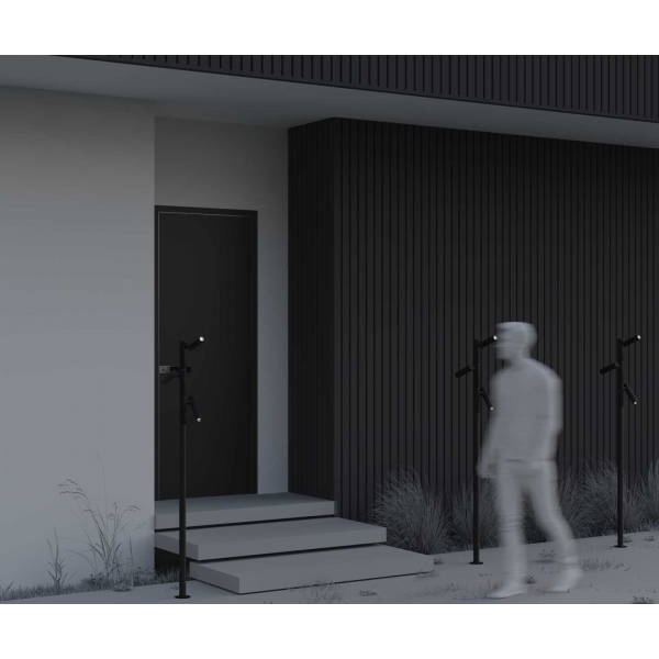 Садово-парковый светильник Maytoni Outdoor O494FL-L30B3K