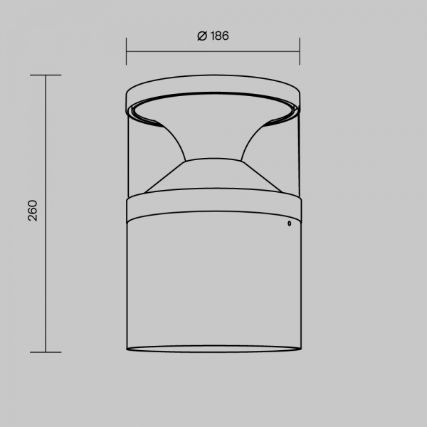 Ландшафтный светильник Maytoni Outdoor O496FL-L21B3K
