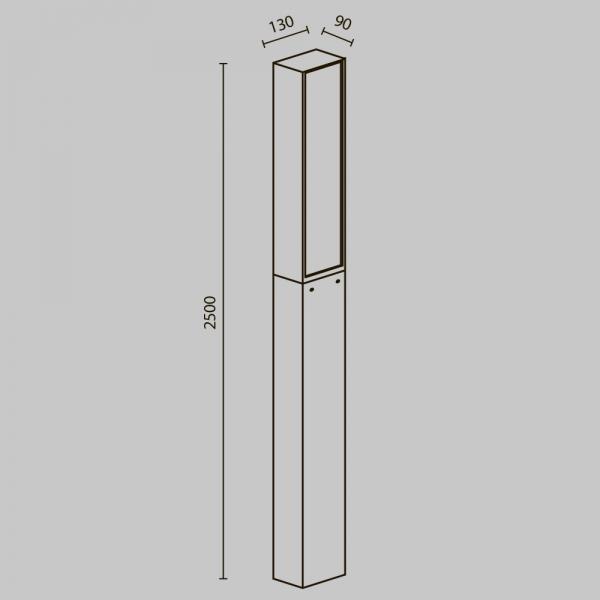 Садово-парковый светильник Maytoni Outdoor O470FL-L40GF3K
