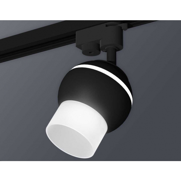 Комплект трекового светильника Ambrella light Track System XT1102072 SBK/FR черный песок/белый матовый (A2521, C1102, N7170)