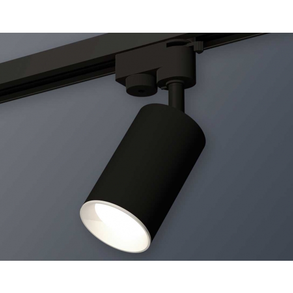 Комплект трекового светильника Ambrella light Track System XT6323001 SBK/SWH черный песок/белый песок (A2521, C6323, N6101)