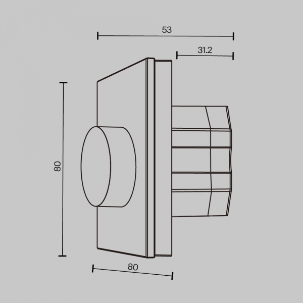 Панель управления Maytoni Lighting control 721037
