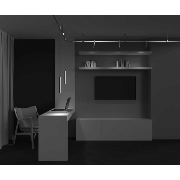 Трековый светильник Maytoni Technical TR155-1-5W4K-PT