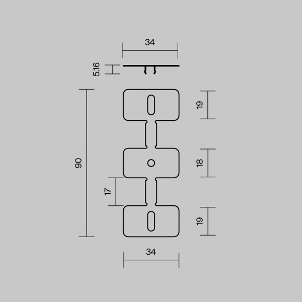 Комплектующие для профиля Maytoni Led Strip 642080