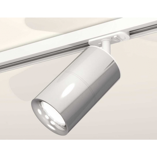 Комплект трекового светильника Ambrella light Track System XT7405002 PSL/SWH серебро полированное/белый песок (A2536, C7405, A2070, C7405, N7012)