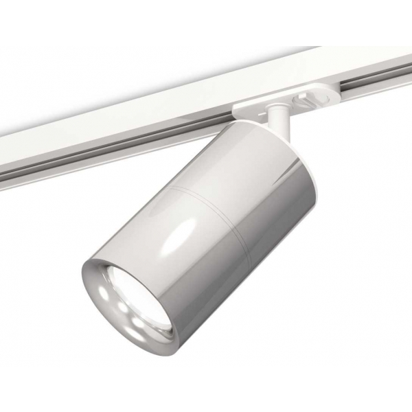 Комплект трекового светильника Ambrella light Track System XT7405002 PSL/SWH серебро полированное/белый песок (A2536, C7405, A2070, C7405, N7012)