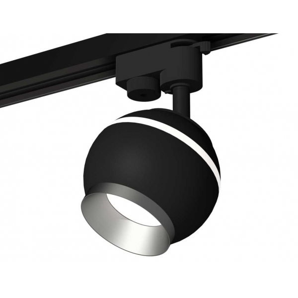 Комплект трекового светильника Ambrella light Track System XT1102004 SBK/MCH черный песок/хром матовый (A2521, C1102, N7033)
