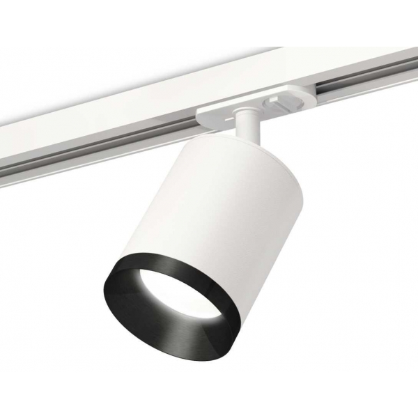 Комплект трекового светильника Ambrella light Track System XT7421002 SWH/PBK белый песок/черный полированный (A2536, C7421, N7031)