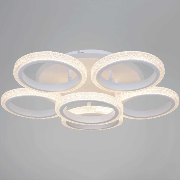 Светильник потолочный Reluce 06333-0.3-4+4A WH (RGB)