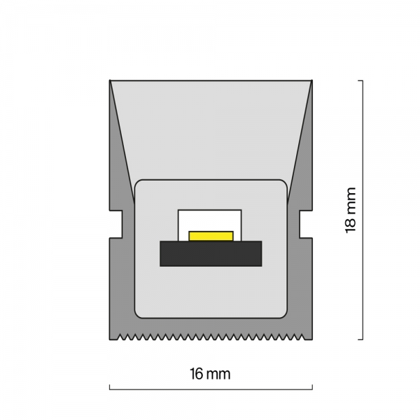 Гибкий неон Led Strip 5м 432046