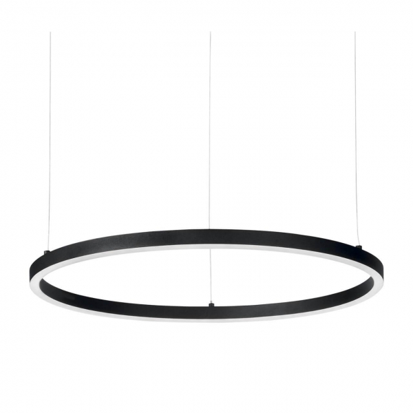 Подвесной светодиодный светильник Ideal Lux Oracle Slim D70 Nero 229515