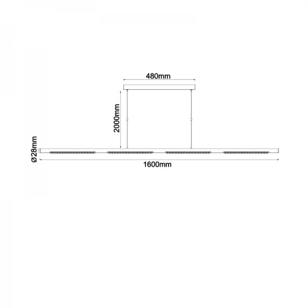 Подвесной светильник Mantra MECA 9121