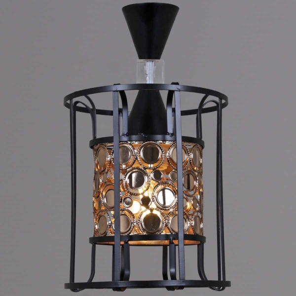 Потолочный светильник Reluce 05402-0.9-01 BK+GD